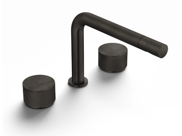 SIRIUS - 3 hole countertop washbasin tap by RUBINETTERIE STELLA - view 2